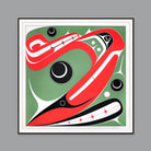 Fisherman's Delight Print by Haida artist Robert Davidson