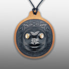 Argillite Frog Pendant by Haida Master Carver Ron Russ