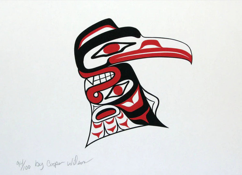 First Nations Raven Print by Haida artist Cooper Wilson