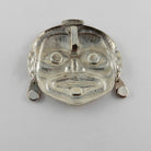 Silver and Abalone Carved and Hammered Noblewoman Pendant by Haida artist Derek White