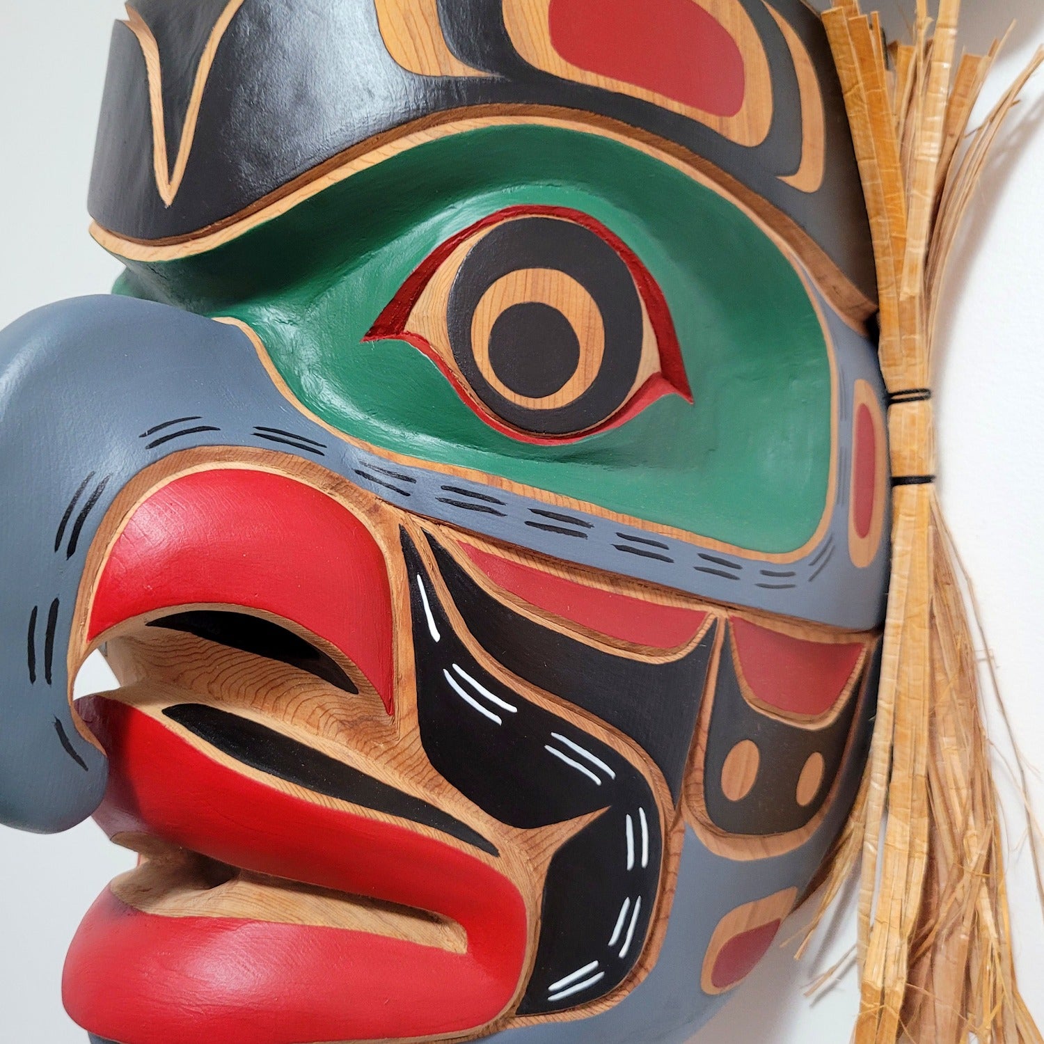 Hunter of the Woods Mask by Kwakwaka'wakw Master Carver Bill Henderson