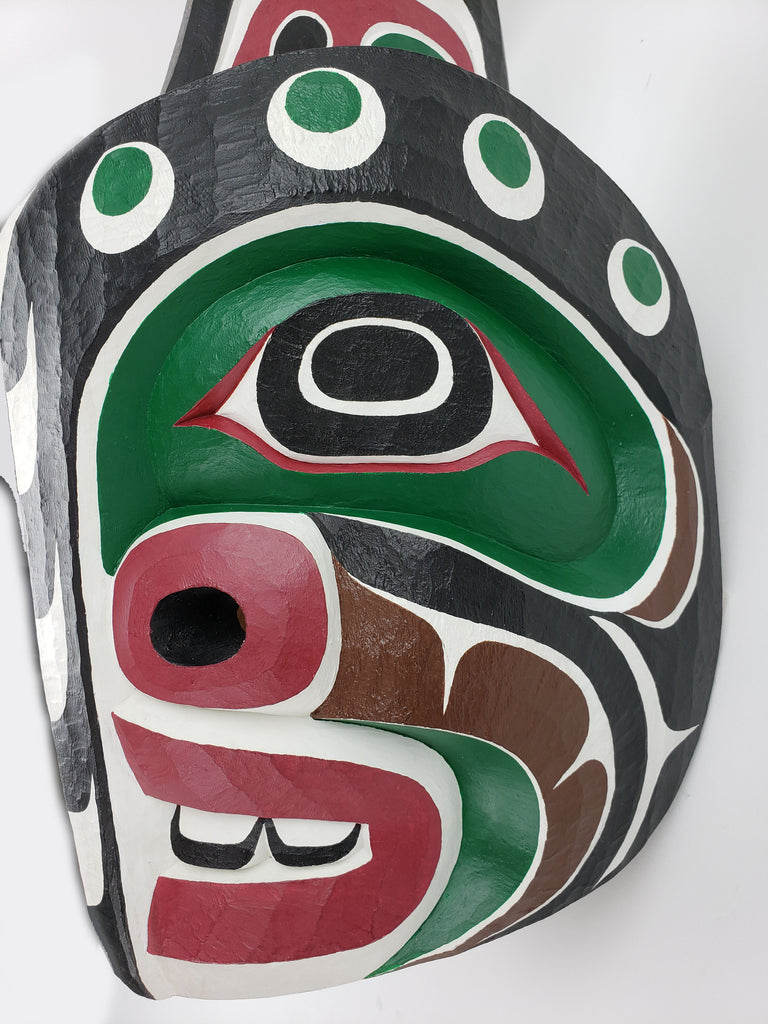 First Nations Killer Whale Mask by Kwakwaka'wakw carver Talon George