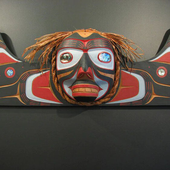 Killer Whale Mask by Kwakiutl artist Jason Hunt