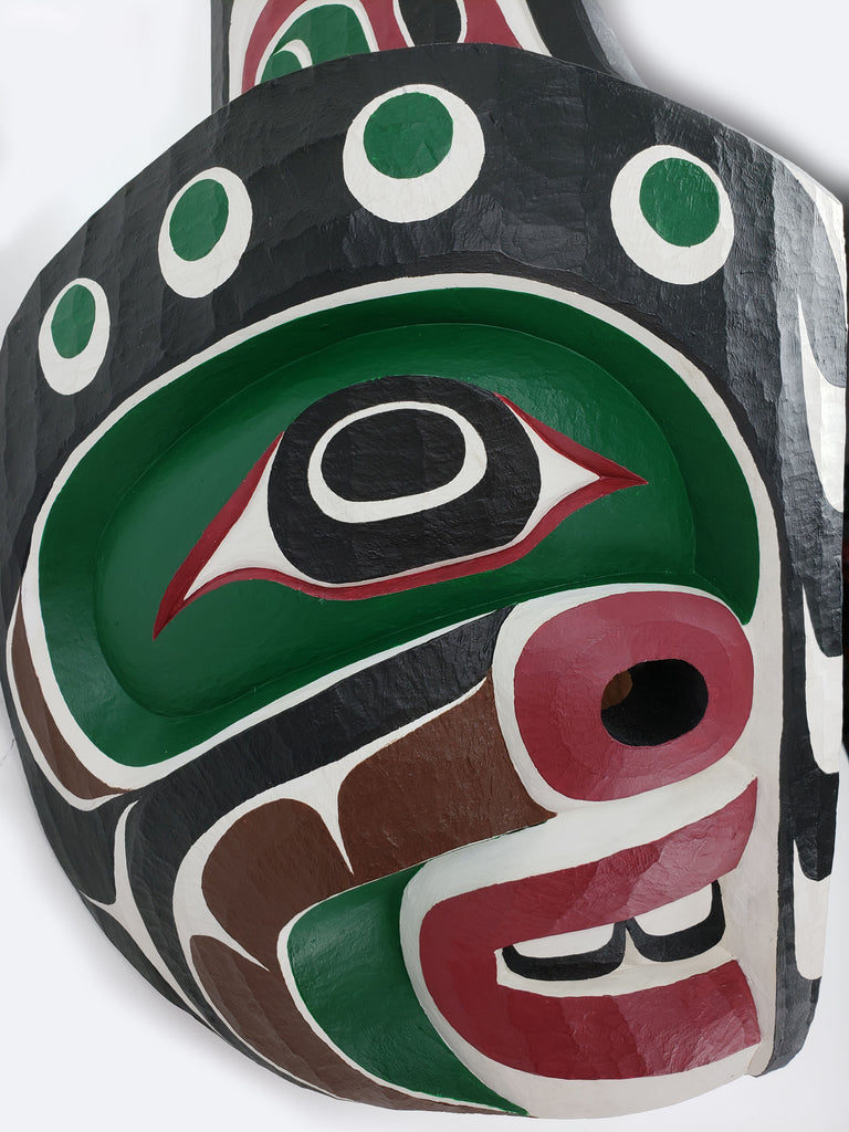 First Nations Killer Whale Mask by Kwakwaka'wakw carver Talon George