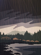 Kitkatla Spring Limited Edition Print by Tsimshian artist Roy Vickers