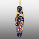 Carved Thunderbird Kolus Paddle by Kwakwaka'wakw artist Talon George