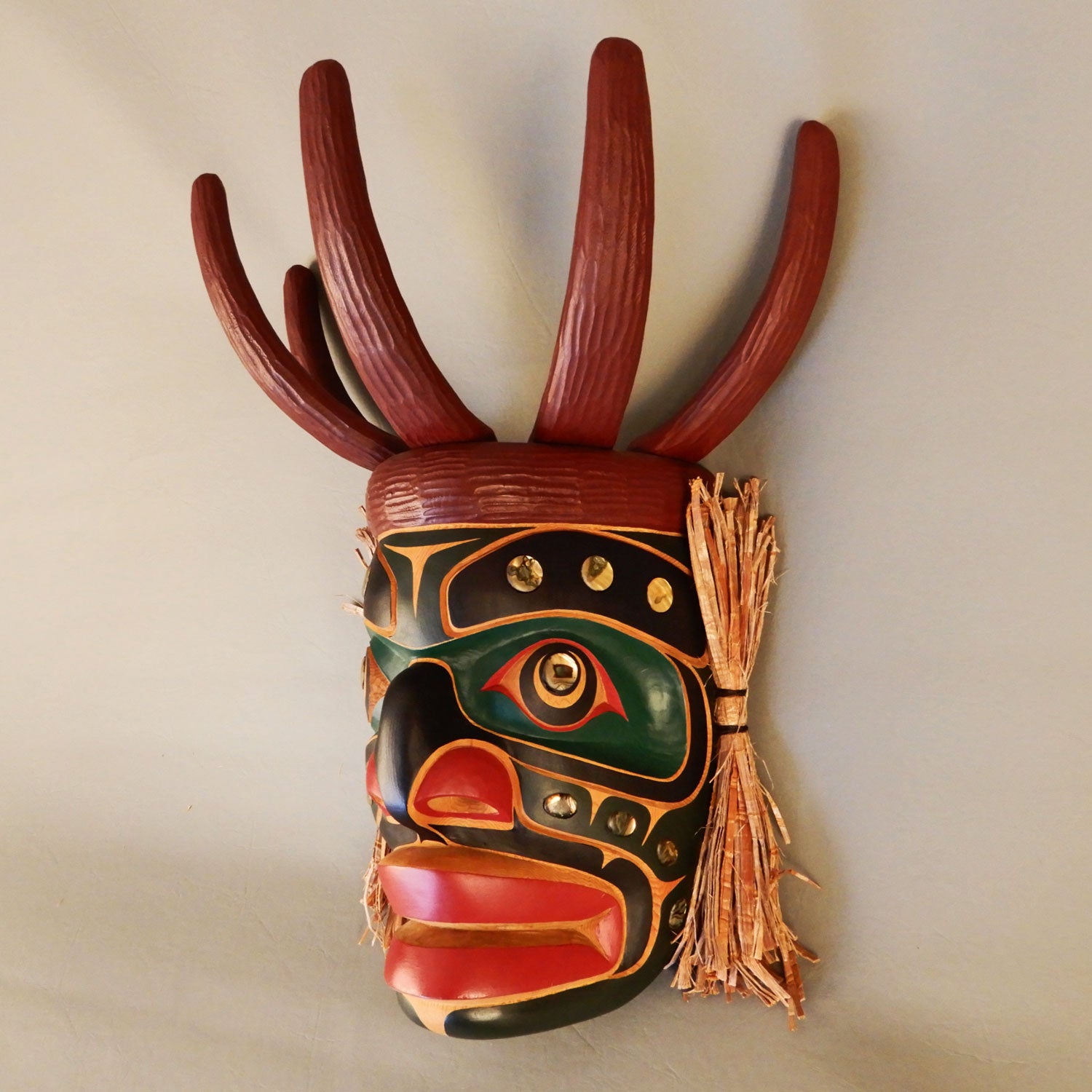 Chief of the Undersea Mask by Kwakwaka'wakw Master Carver Bill Henderson