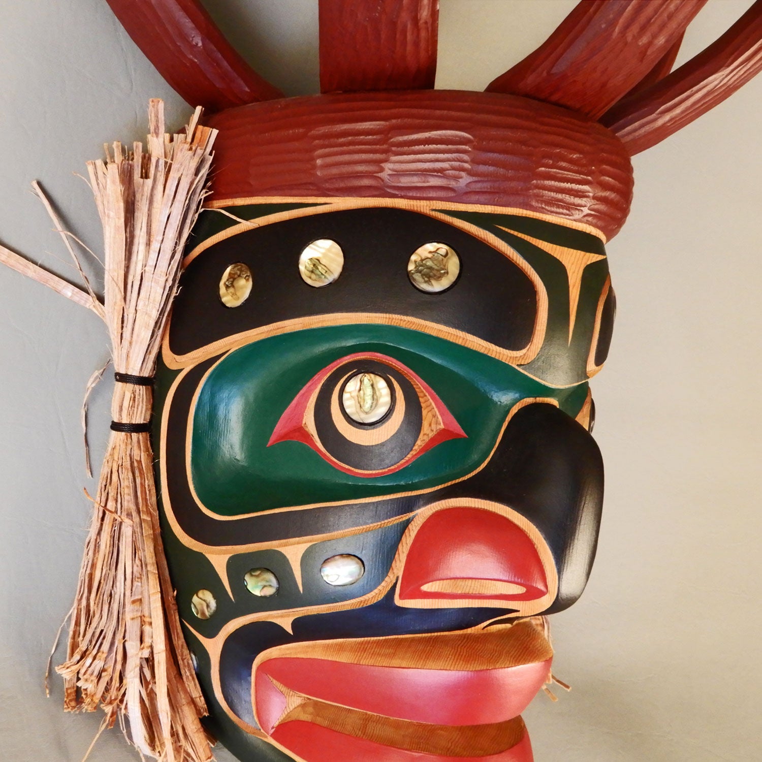 Chief of the Undersea Mask by Kwakwaka'wakw Master Carver Bill Henderson