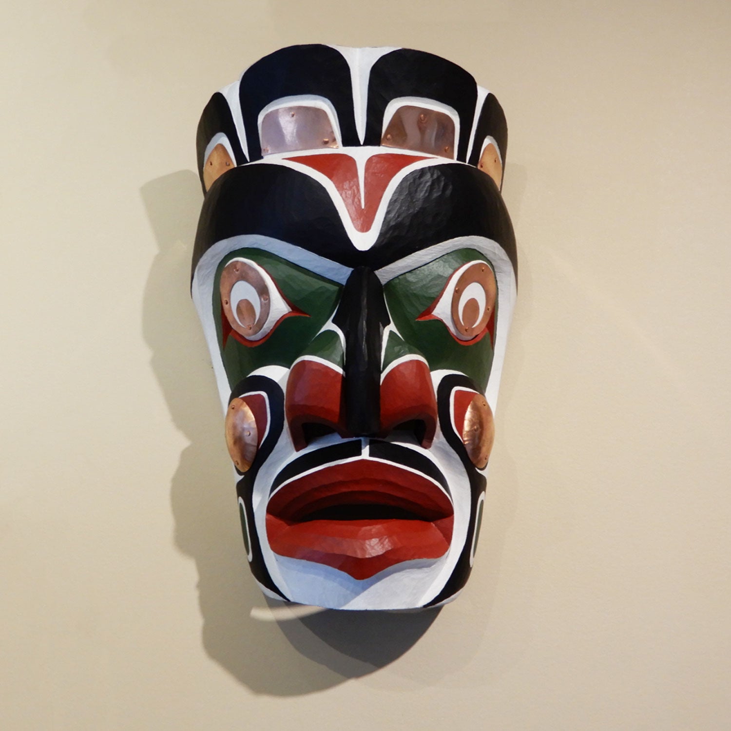 Chief of the Undersea Mask by Kwakwaka'wakw carver Walter George