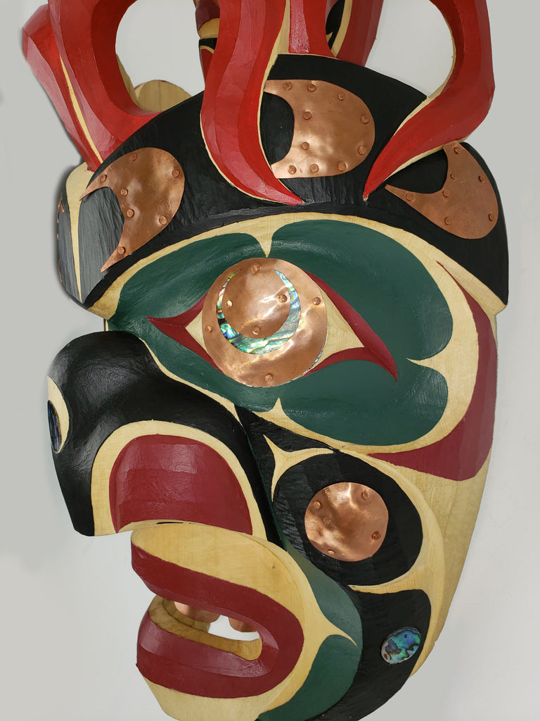 Chief of the Undersea Mask by Kwakwaka'wakw carver Talon George