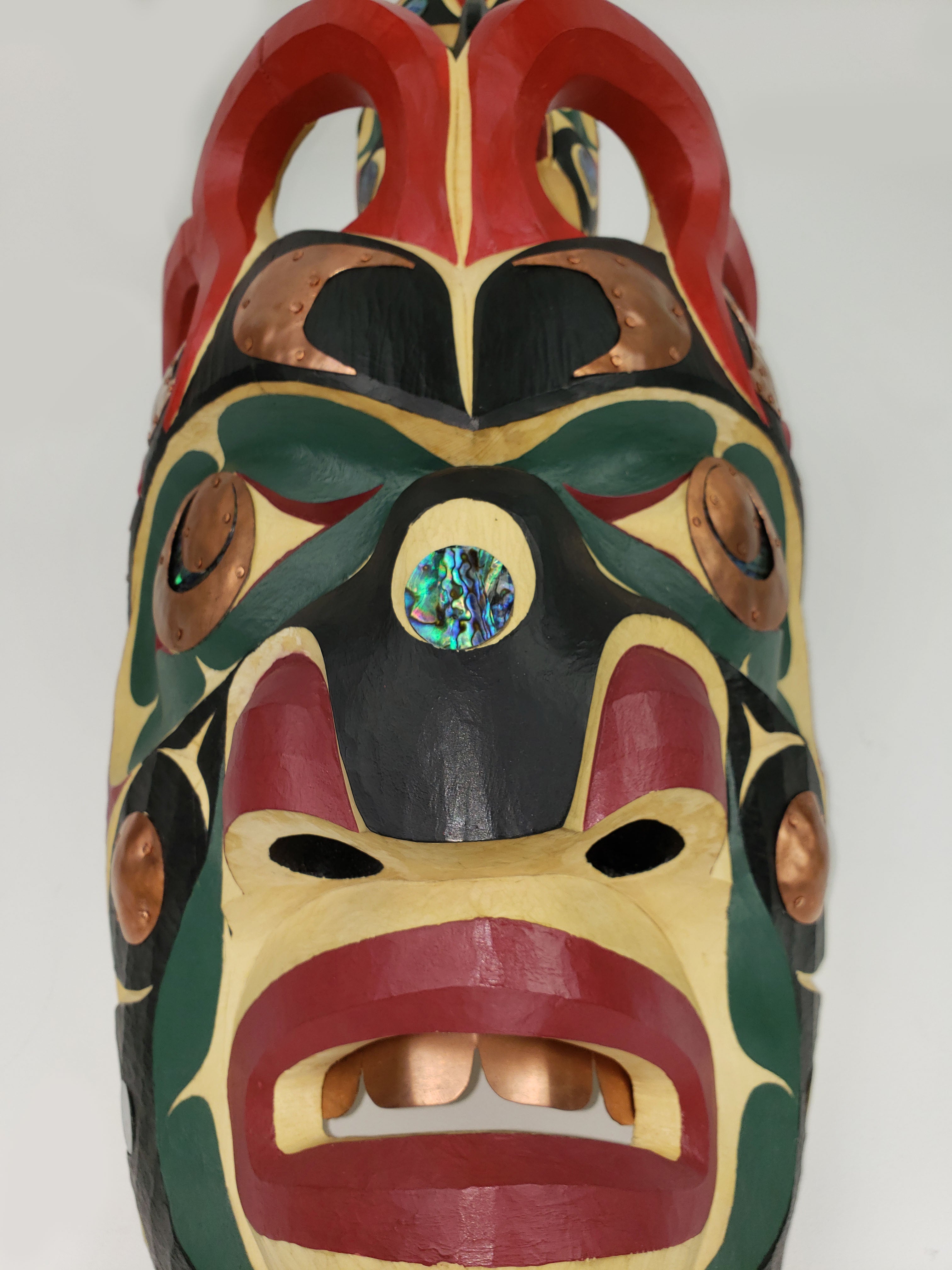 Chief of the Undersea Mask by Kwakwaka'wakw carver Talon George