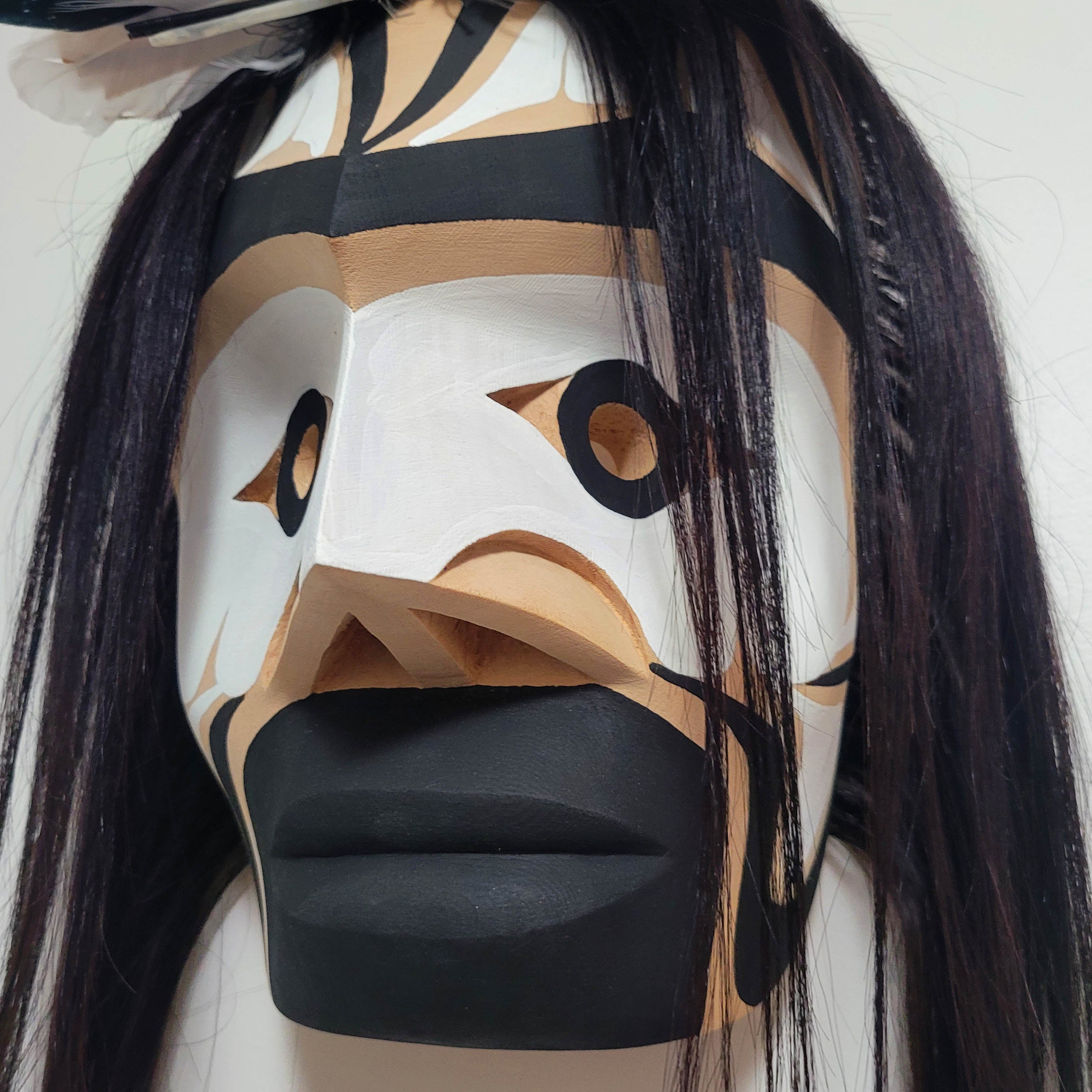 Large Man in Canoe Mask – Spirits of the West Coast Art Gallery Inc