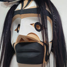 Man in Canoe Portrait Mask by Nuu-chah-nulth carver Russell Tate