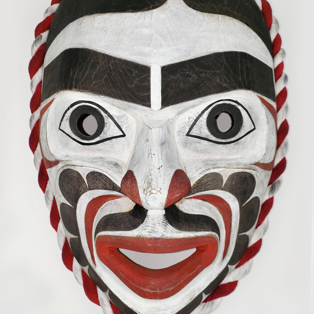 First Nations Portrait Mask by Kwakwaka'wakw carver Cole Speck