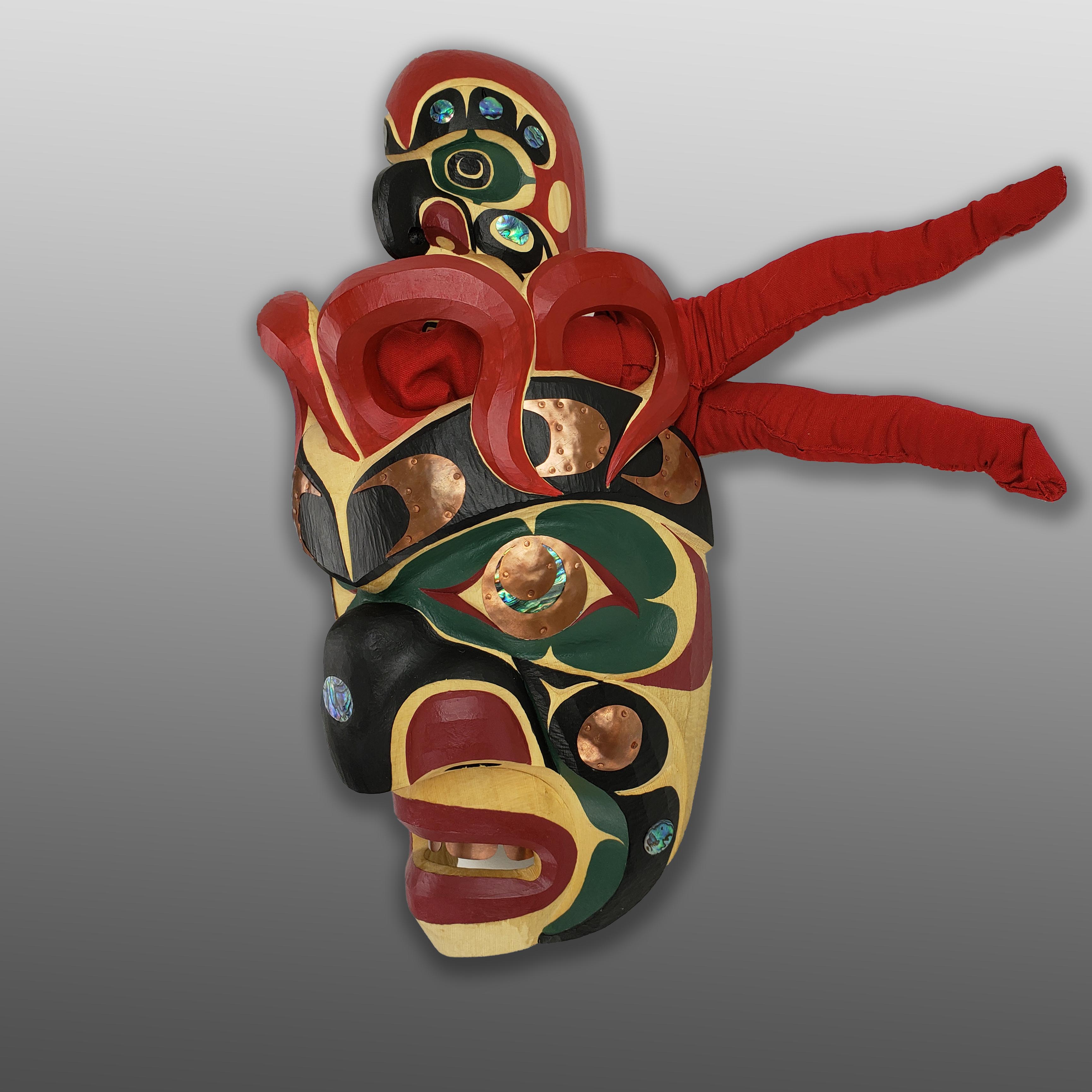 Chief of the Undersea Mask by Kwakwaka'wakw carver Talon George