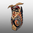 Carved Medicine Man Mask by Kwakwaka'wakw artist Junior Henderson