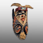 Carved Medicine Man Mask by Kwakwaka'wakw artist Junior Henderson