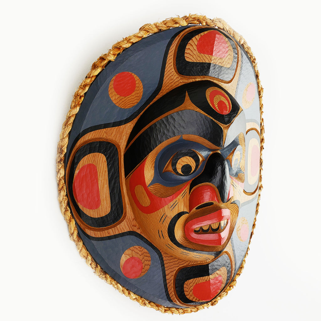 Moon Mask by Kwakwaka'wakw carver Junior Henderson