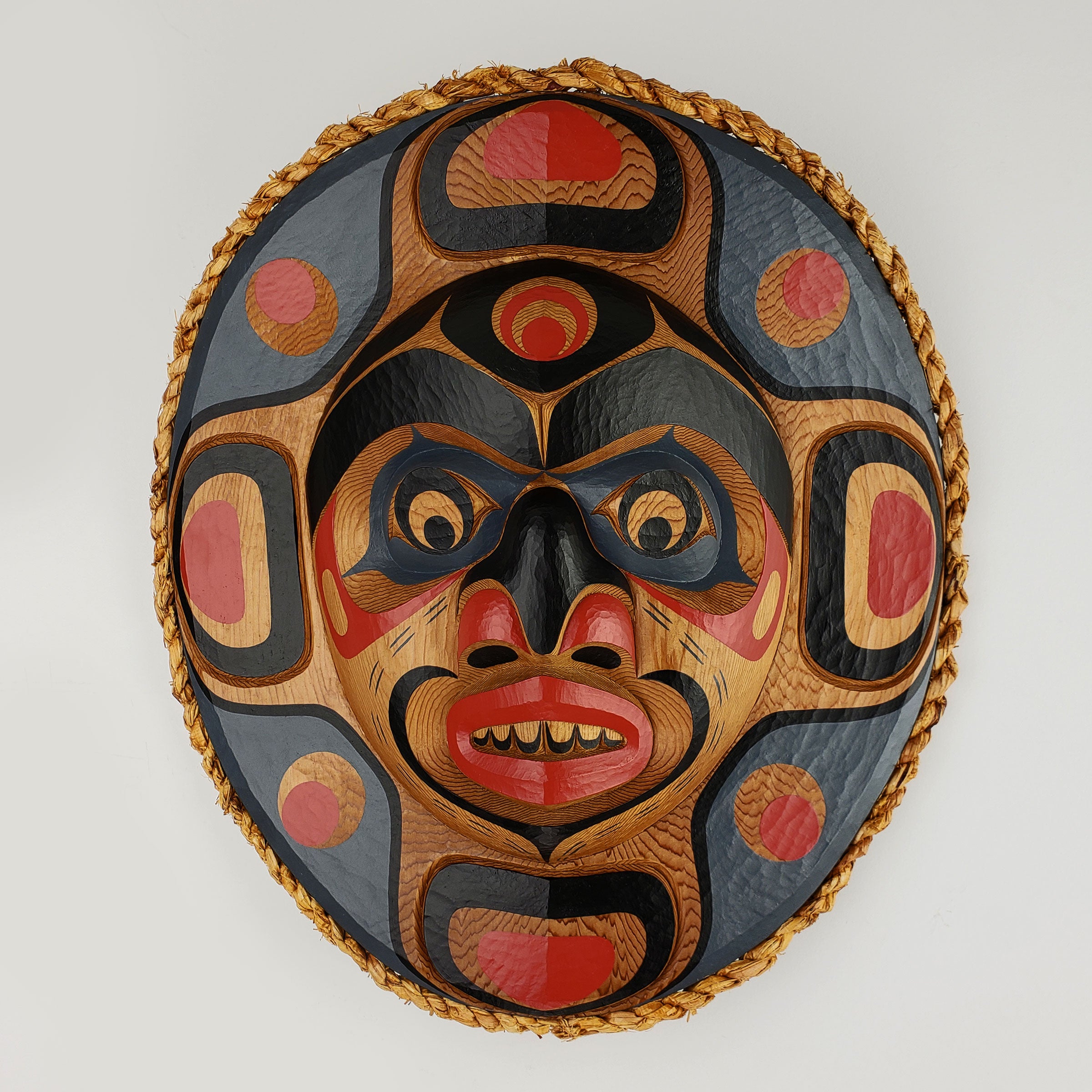 Moon Mask Randy Iniguez Moon Mask by Kwakwaka'wakw artist Junior Henderson – Spirits of the ...