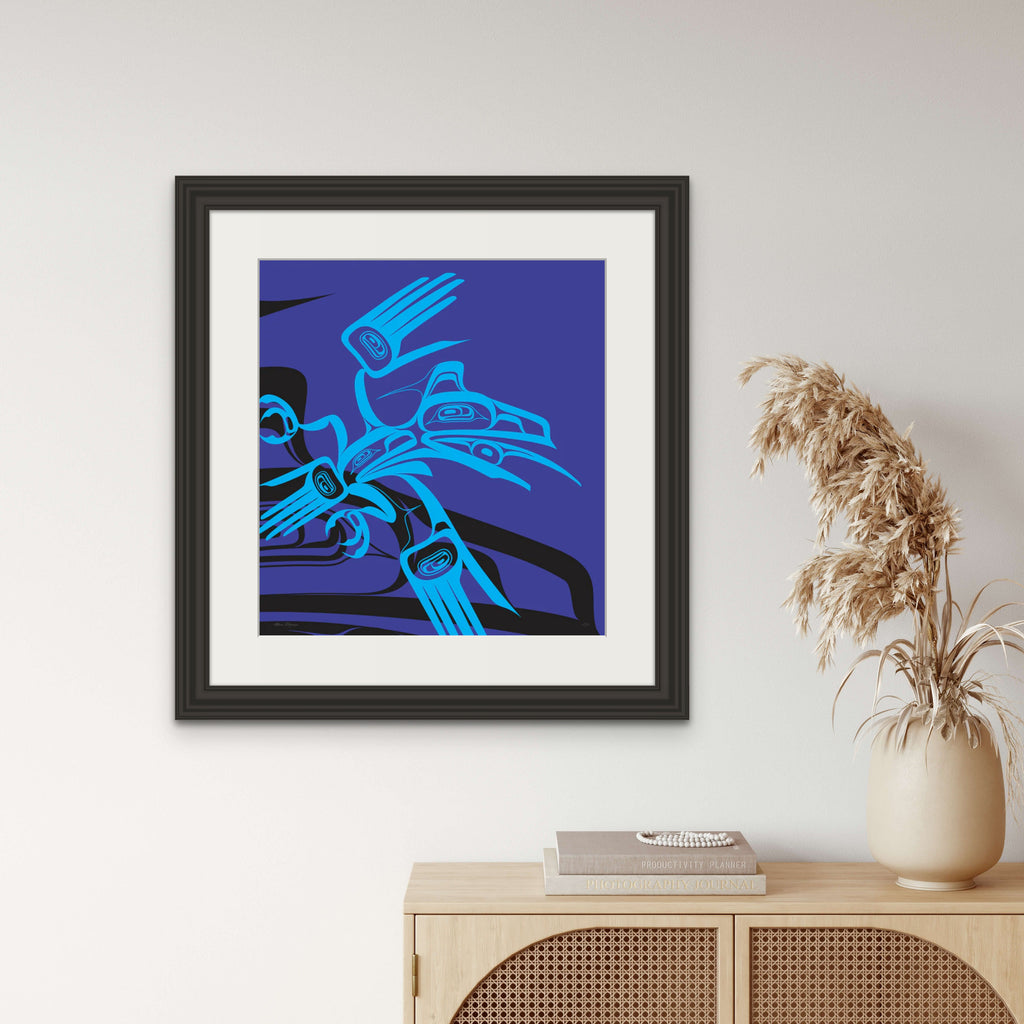 "Moving Forward" Limited Edition Print by Tahltan artist Alano Edzerza