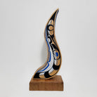 First Nations Abstract carving by Kwakwaka'wakw artist Rod Smith