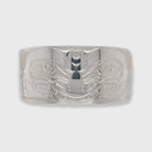 Silver First Nations Orca Bracelet by Haida artist Tony Greene