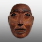 Red Cedar Portrait Mask by Kwakwaka'wakw artist Erich Glendale