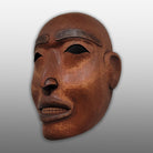 Red Cedar Portrait Mask by Kwakwaka'wakw artist Erich Glendale