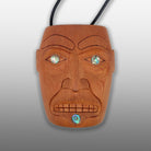 First Nations Portrait Mask Pendant by Haida Master Carver Ron Russ