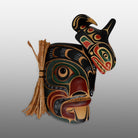 Merman and Killer Whale Mask by Kwakwaka'wakw Master Carver Bill Henderson