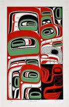 Killer Whale Limited Edition Print by Haida artist Reg Davidson