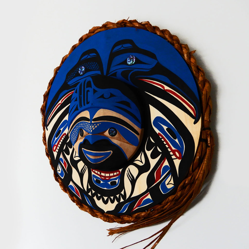 Raven Moon Mask by Nuu-chah-nulth carver Patrick Amos