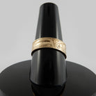 Gold Raven Ring by Haida artist Carmen Goertzen