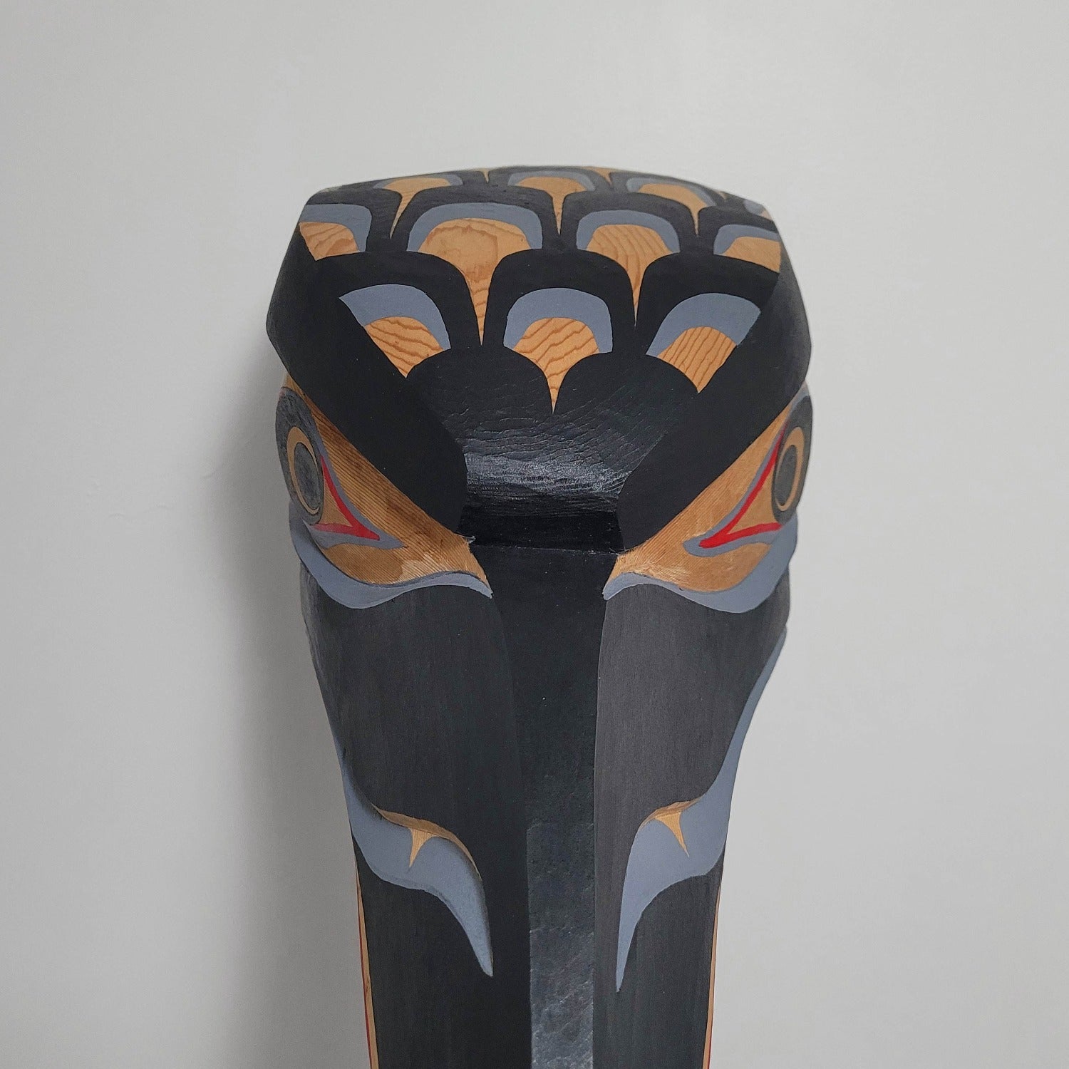 Red Cedar Raven Mask by Kwakwaka'wakw artist Talon George