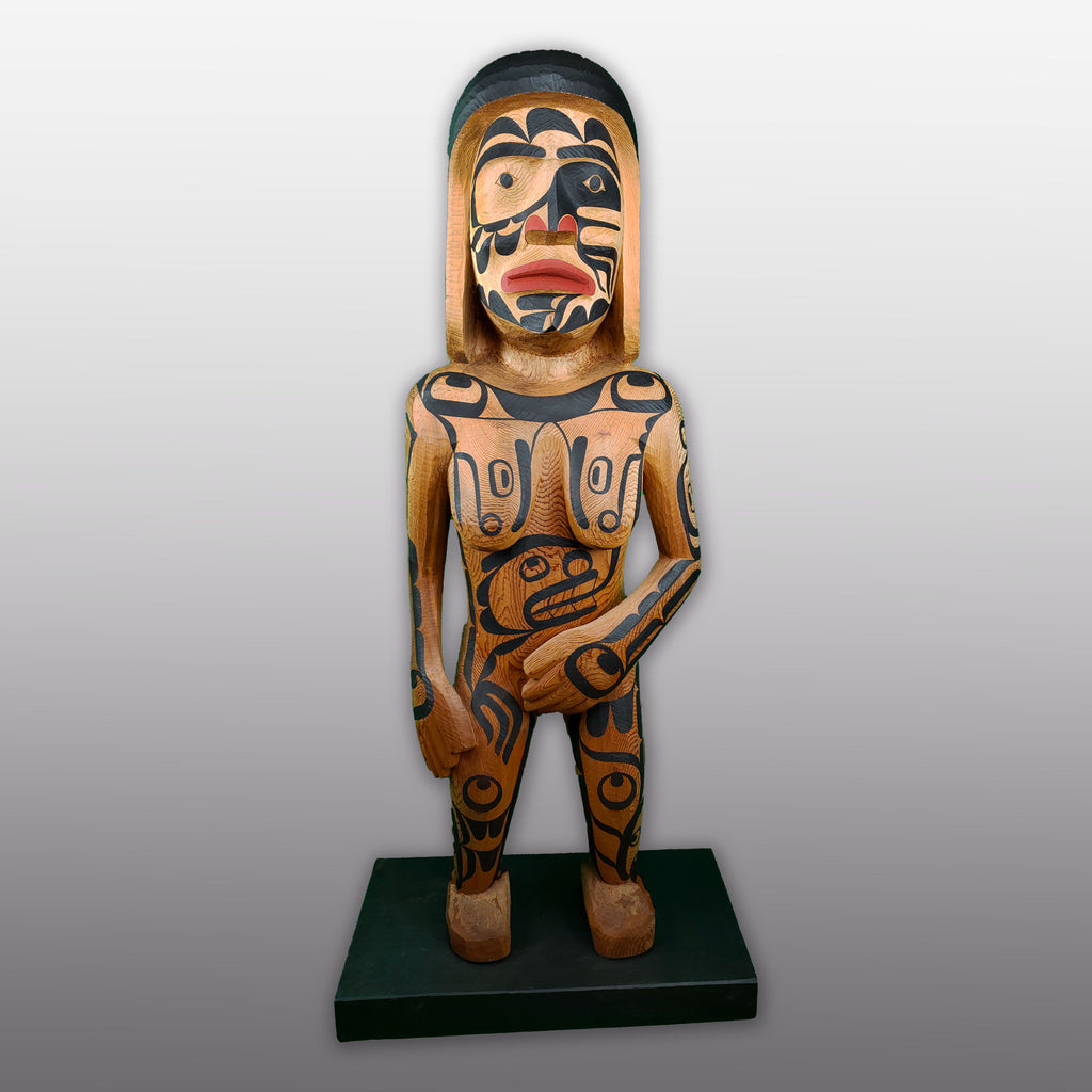 Ridicule Totem Pole by Kwagul Master Carver Calvin Hunt