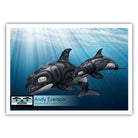 Orca or Killer Whale Sanctuary Limited Edition Print by First Nations artist Andy Everson