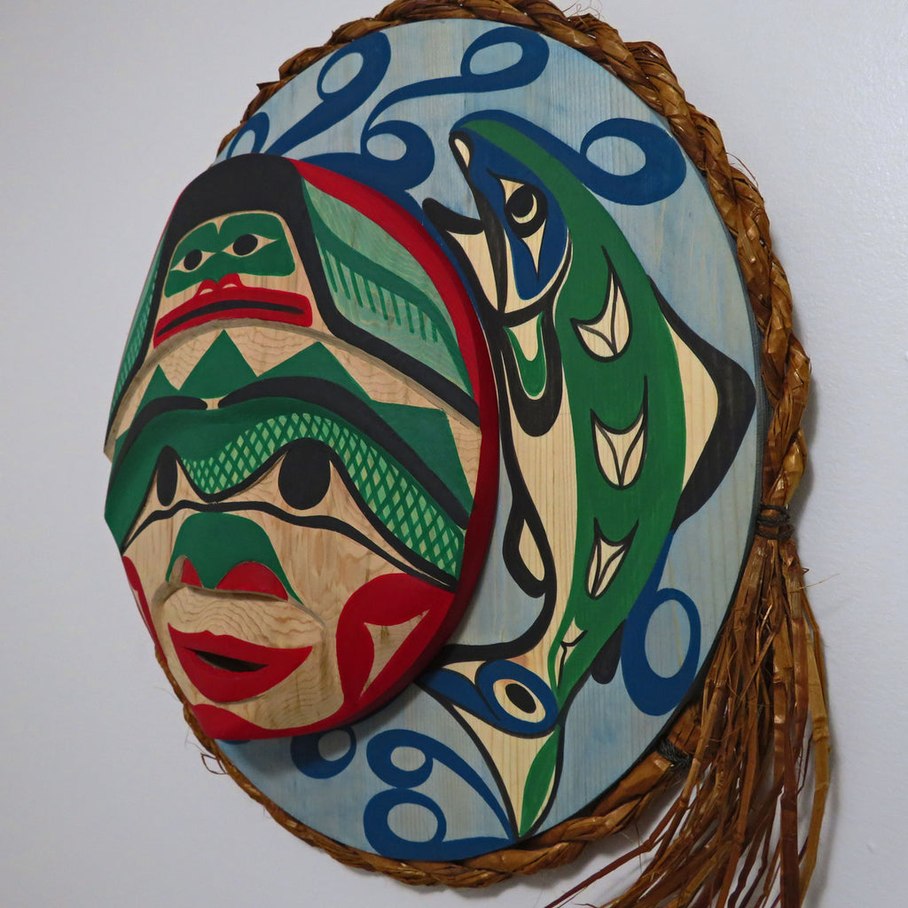 Sockeye Moon Mask by Nuu-chah-nulth carver Patrick Amos