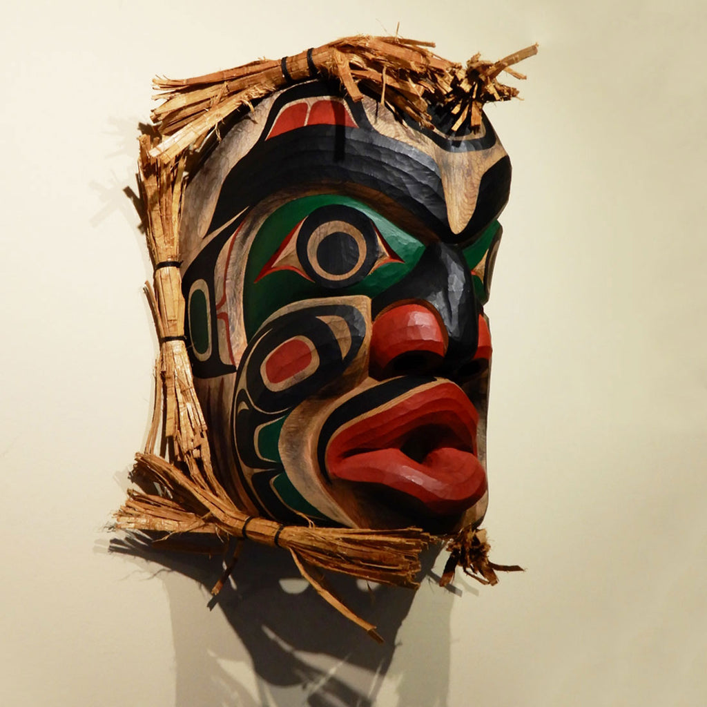 First Nations Speaker Portrait Mask by Kwakwaka'wakw carver Walter George