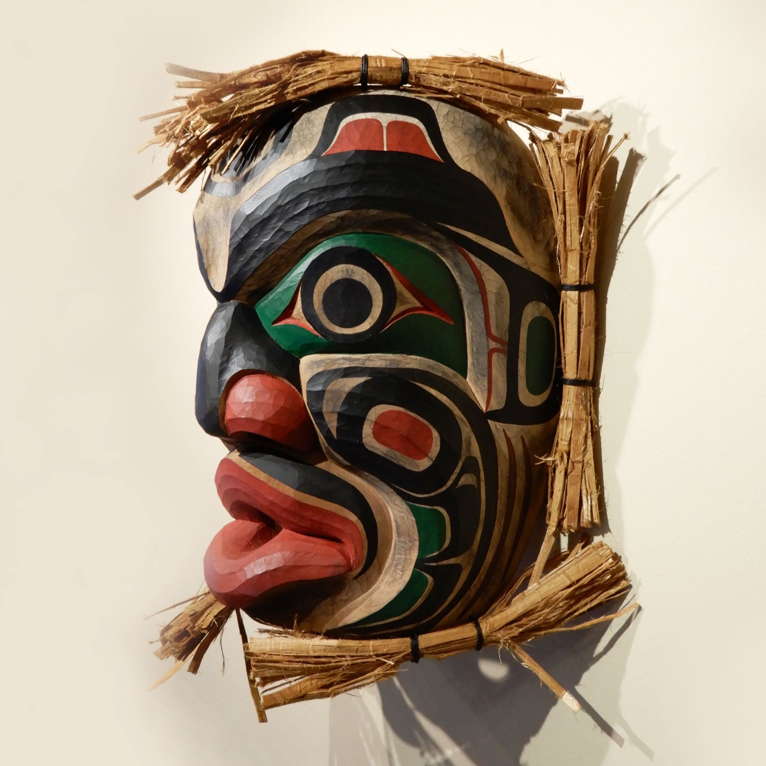 First Nations Speaker Portrait Mask by Kwakwaka'wakw carver Walter George