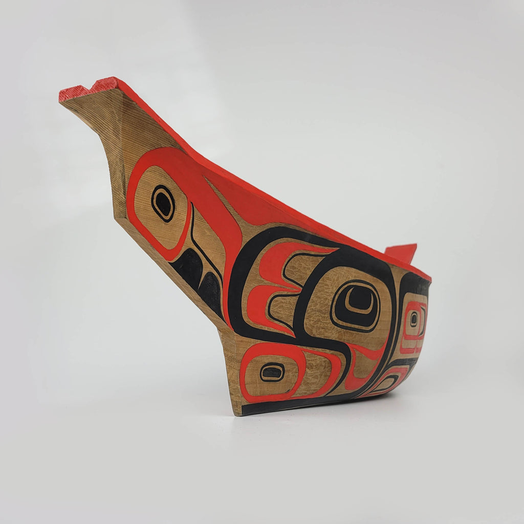 First Nations Model Canoe by Kwakwaka'wakw carver Cole Speck