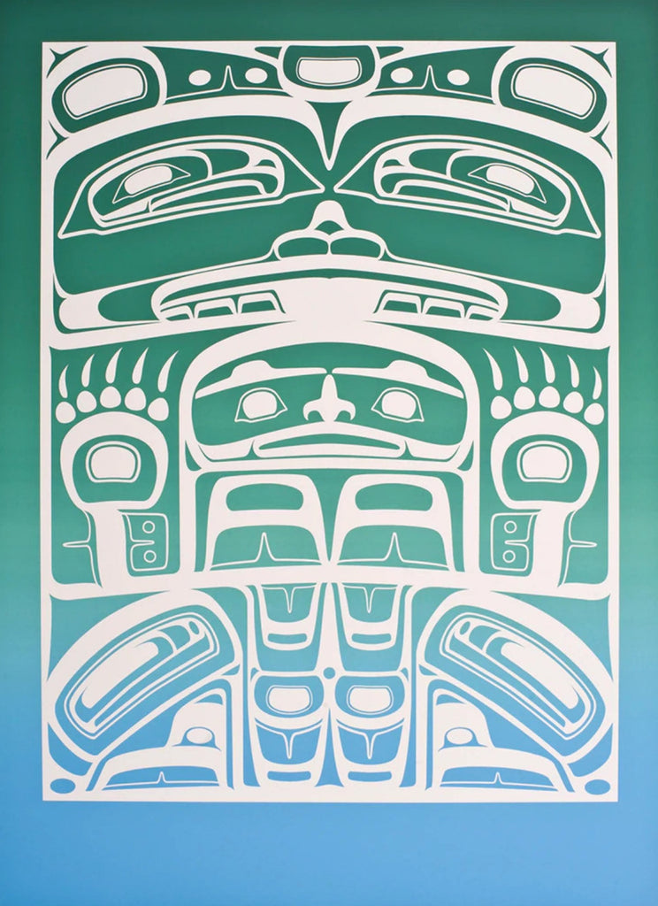 Spirit Bear Limited Edition Print by Tsimshian artist Roy Vickers