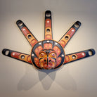 Large Hawk Sun Mask by Kwakwaka'wakw artist Junior Henderson