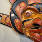 Large Hawk Sun Mask by Kwakwaka'wakw artist Junior Henderson