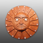 Yew Wood Sun Pendant by Haida Master Carver Ron Russ