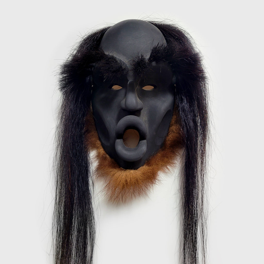 Tsonoqua or Wild Woman Mask by Kwakwaka'wakw carver Wayne Alfred