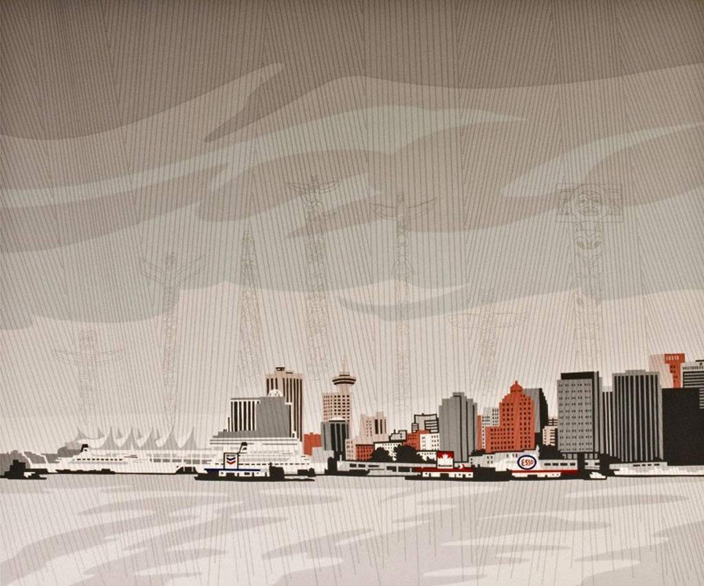 Vancouver Limited Edition Print by Tsimshian artist Roy Vickers