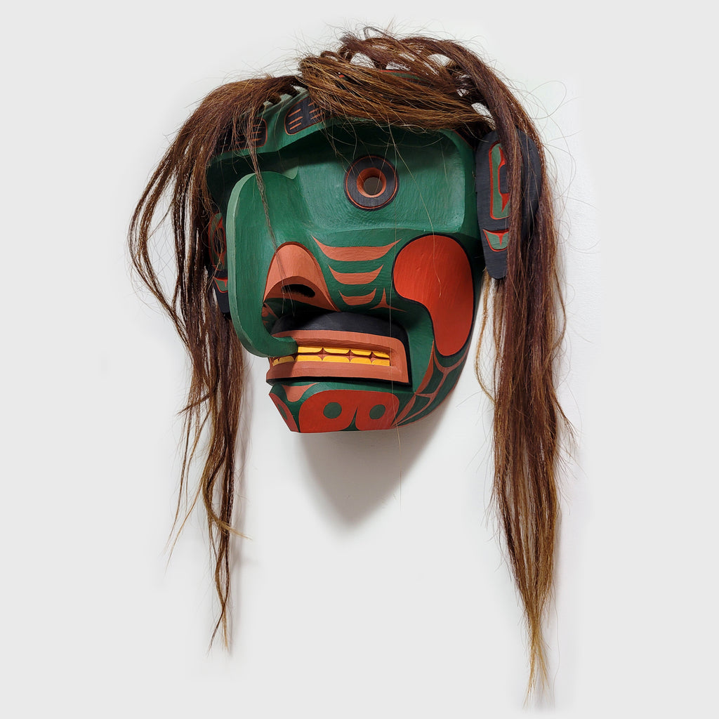 Wild Man of the Woods Mask by Kwakwaka'wakw carver Stan Hunt
