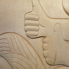 Carved Potlatch Wolf Dancer Panel by Komoks artist Karver Everson