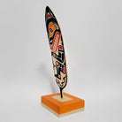 Native Cedar Wolf Feather by Kwakwaka'wakw artist Sandy Johnson