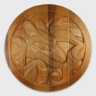 Large Cedar Wolf Panel by Tahltan artist Alano Edzerza